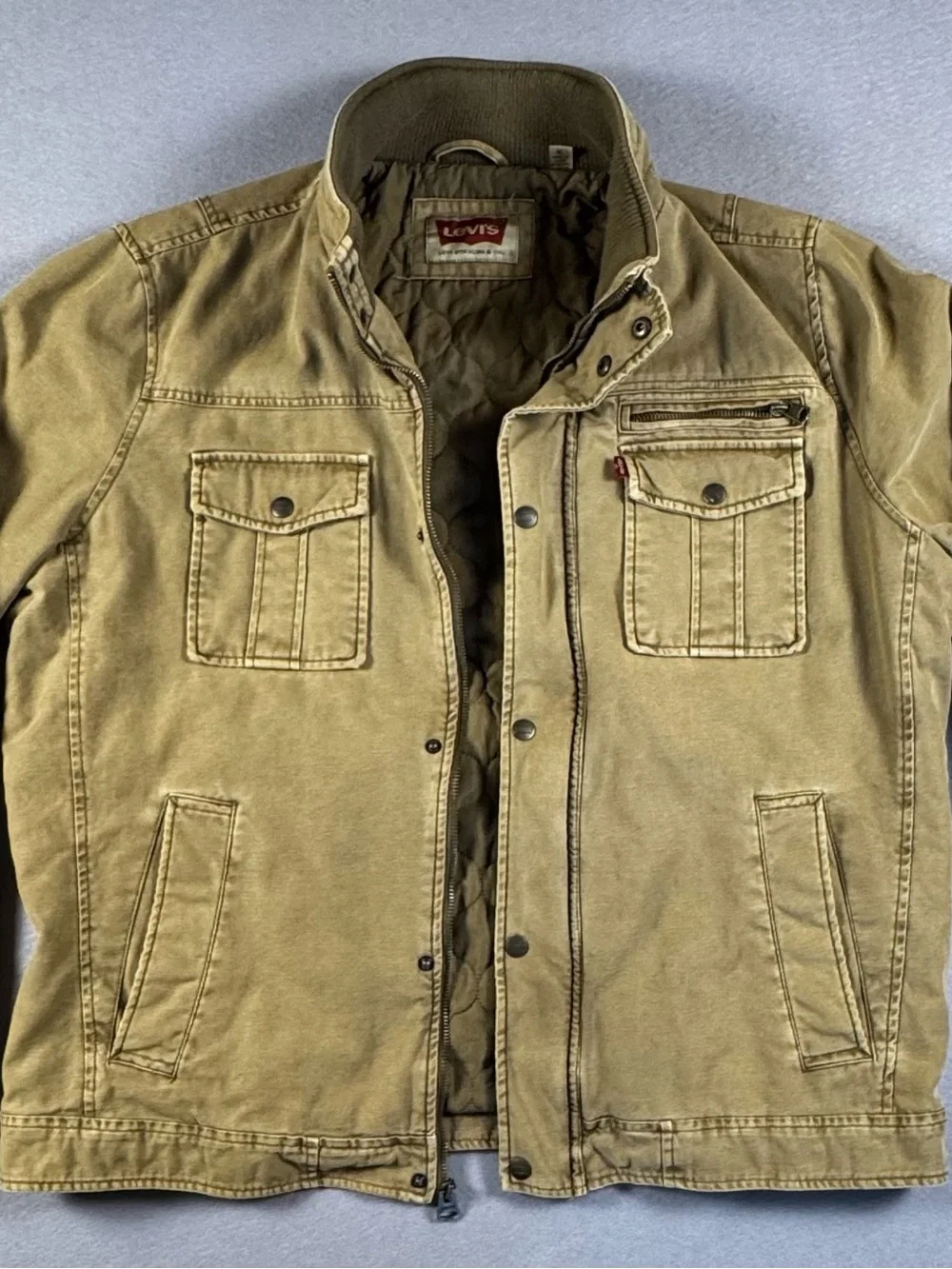 Levi's Khaki Utility / Field Jacket XL